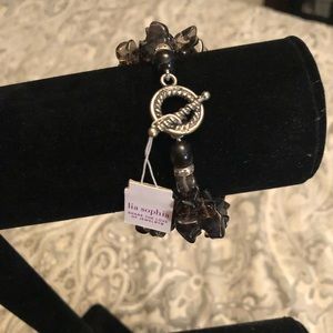 Lia Sophia brown toggle bracelet